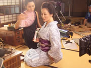 撮影の様子